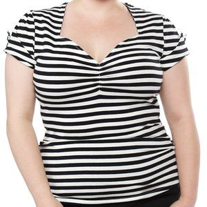 LAST CHANCE!! NWT Sourpuss Striped Top